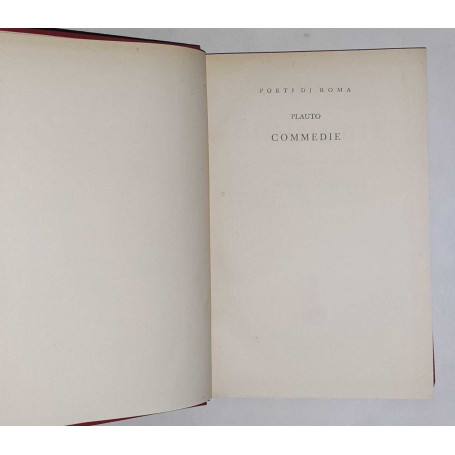 Commedie testo e versione poetica di Guido Vitali Amphitruo- Menaechmi. Volume III