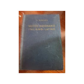 Nuovo dizionario italiano -latino