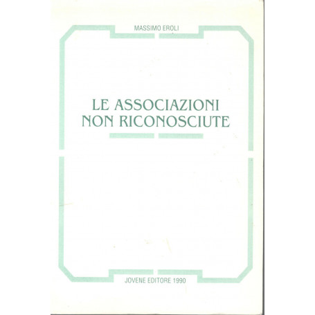 Le associazioni non riconosciute