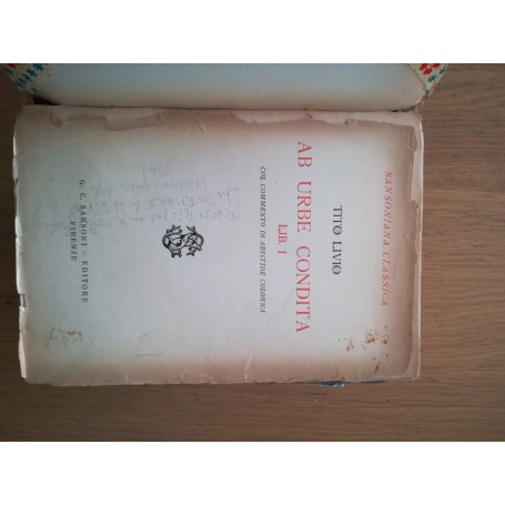 AB URBE CONDITA LIB. I