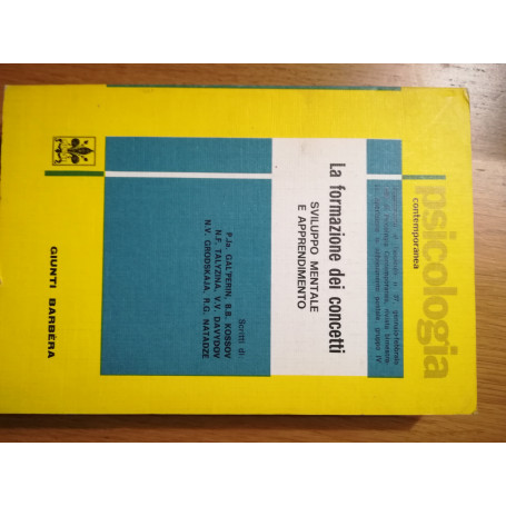 La formazione dei concetti