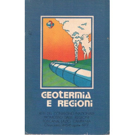 GEOTERMIA E REGIONI