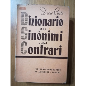 Dizionario dei sinonimi e dei contrari