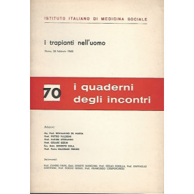 I TRAPIANTI NELL'UOMOLibrisaggi