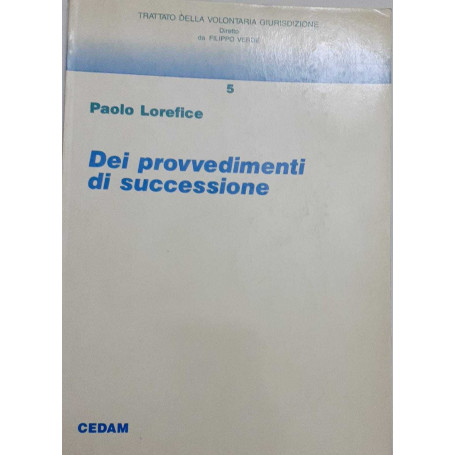 Dei provvedimenti di successione