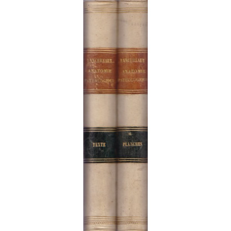 Atlas d'anatomie pathologique. (2 voll.). I - Texte. II - Planches.