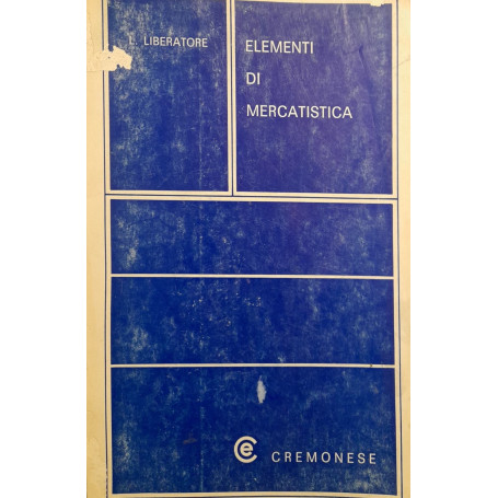 Elementi di mercatistica