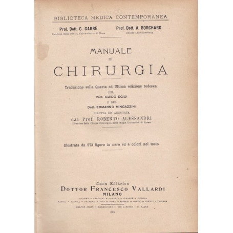 Manuale di chirurgia