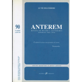 Anterem. Rivista di ricerca letteraria. N. 90