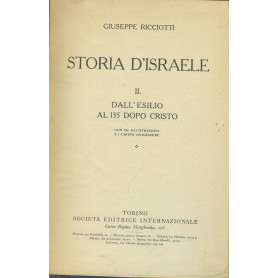 Storia d'Israele. Voll.1-2