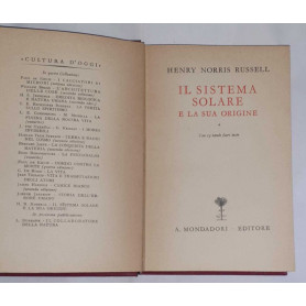 Il sistema solare e la sua origineLibrisaggi Il sistema solare e la sua origineLibrisaggi