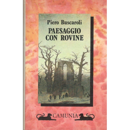 Paesaggio con rovine