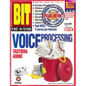 BIT FIRST IN FUTURE. Rivista. Anno 18 n.175. Ottobre 1995.Librisaggi
