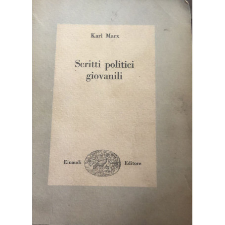 Scritti politici giovanili