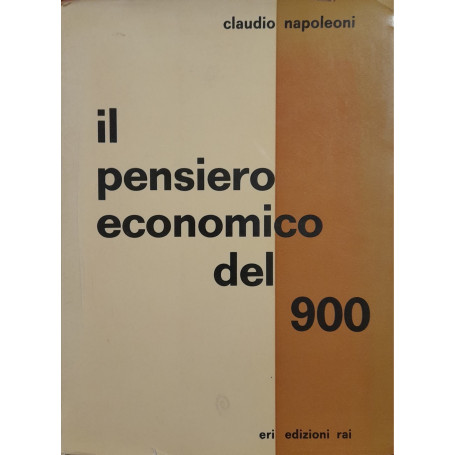 Il pensiero economico del 900