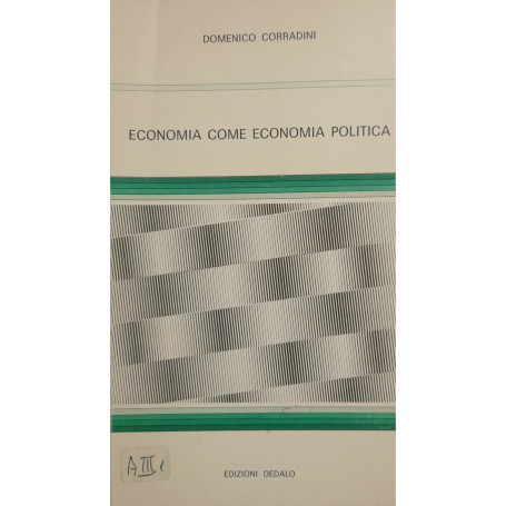 Economia come economia politica