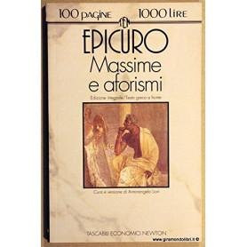 Massime e aforismi. Testo greco a fronteLibrisaggi