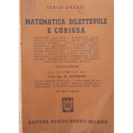 Matematica dilettevole e curiosa