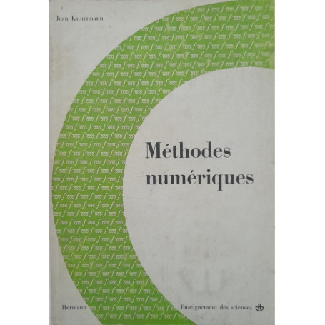 Methodes numériques