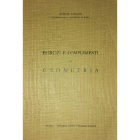 Esercizi e complementi di geometriaLibrisaggi