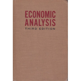 Economic Analysis. Third Edition.