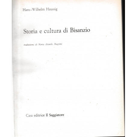 Storia e cultura di Bisanzio
