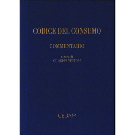 Codice del consumo. Commentario