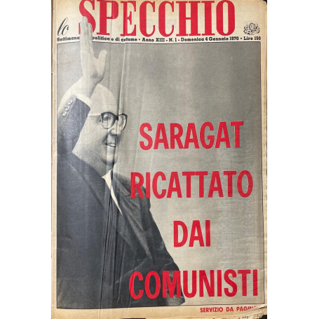 Specchio saragat ricattato dai comunisti