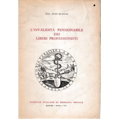 L'invalidità pensionabile dei liberi professionisti