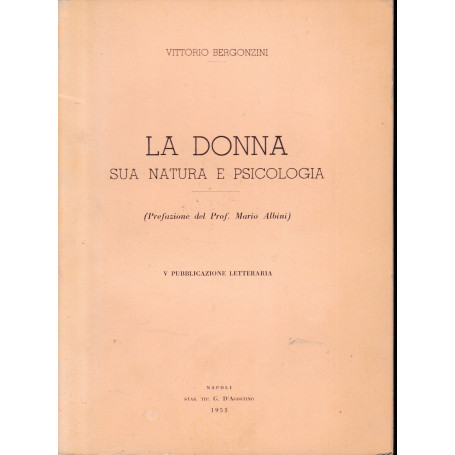 La donna sua natura e psicologia