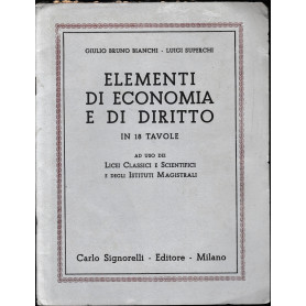 Elementi di economia e di diritto in 18 tavole