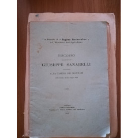 Discorso dell'onorevole Giuseppe Sanarelli pronunziato alla Camera dei Deputati nella tornata del 21 maggio 1913