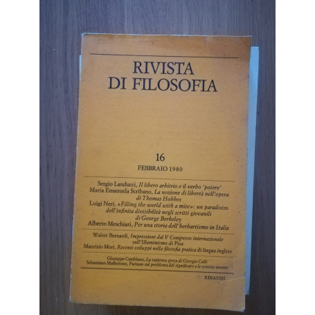 Rivista di filosofia