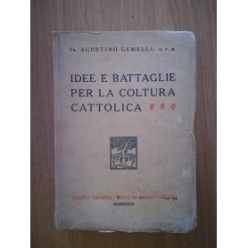 Idee e battaglie per la coltura cattolicaLibrisaggi