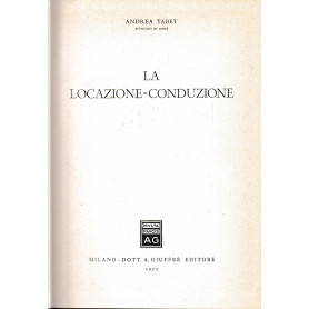 La locazione-conduzione