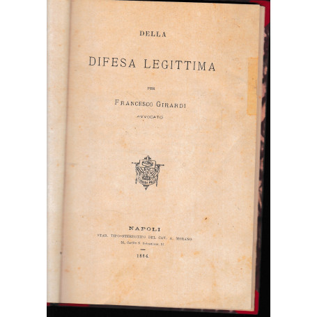 Della legittima difesa