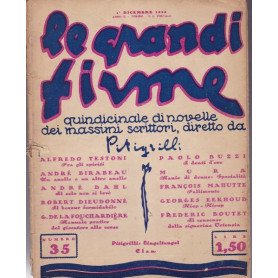 Le Grandi Firme. N. 35. 1° dicembre 1925.