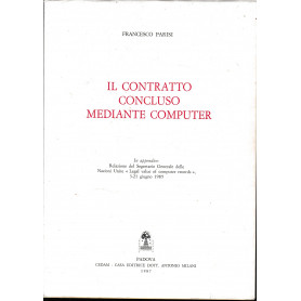 Il contratto concluso mediante computer