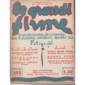 Le Grandi Firme. N. 183. 1° febbraio 1932.