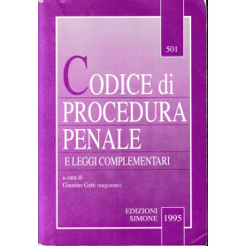 Codice di procedura penale e leggi complementari