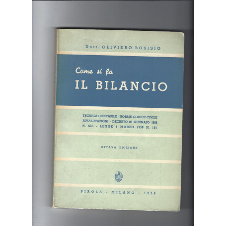 Come si fa il bilancio