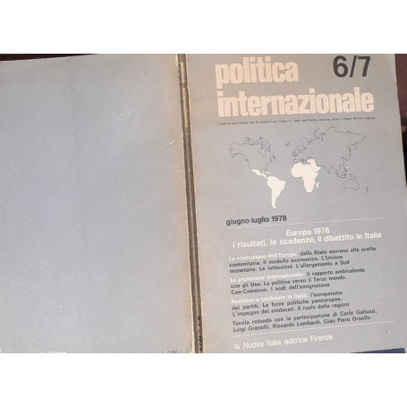 Politica internazionale 6/7 giugno-luglio 1978