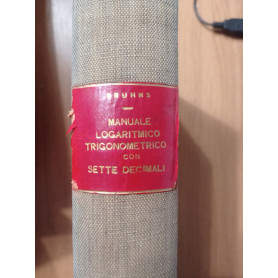 Manuale logaritmico e trigonometrico con sette decimaliLibrisaggi