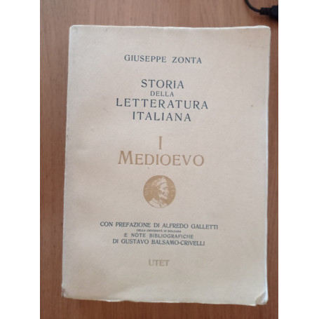 Storia della letteratura italiana 2 volumi