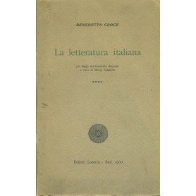 La letteratura italiana. Vol. 4