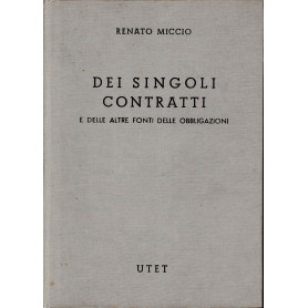 Commentario del Codice Civile (libro 4/4) Dei singoli contratti e delle altre fonti di obbligazioni