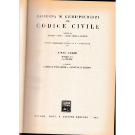 Rassegna di Giurisprudenza sul Codice Civile