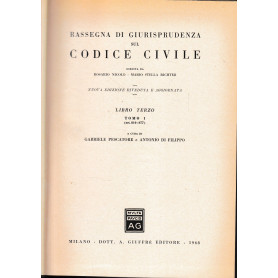 Rassegna di Giurisprudenza sul Codice Civile. Libro 3