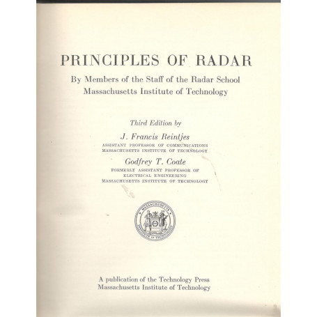 Principles of radar