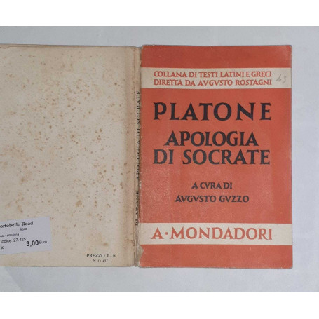 Platone Apologia di Socrate